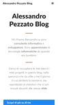 Mobile Screenshot of pezzato.net