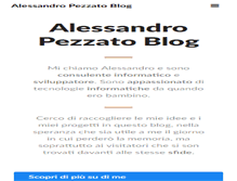 Tablet Screenshot of pezzato.net
